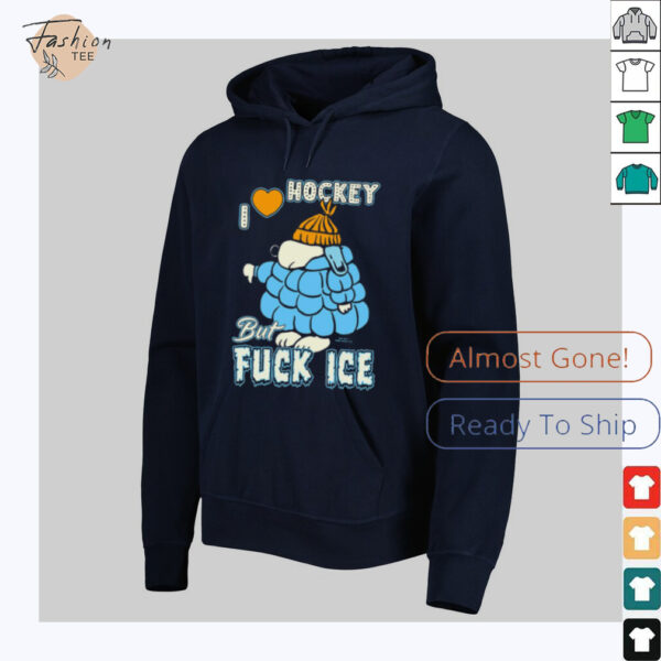 I Love Hockey Snoopy Shirt