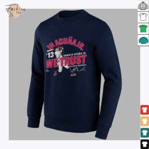In Acuna Jr. We Trust Ronald Acuna Jr Atlanta Baseball MLBPA T Shirt