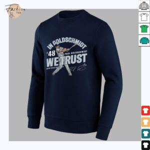 In Paul Goldschmidt We Trust New York Baseball MLBPA T Shirt