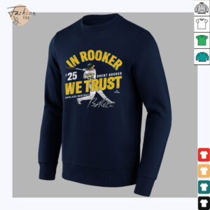 In Rooker We Trust Brent Rooker Oakland Baseball MLBPA T Shirt