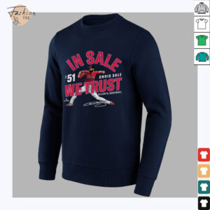 In Sale We Trust Chris Sale Atlanta Baseball MLBPA T Shirt