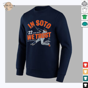 In Soto We Trust Juan Soto New York Baseball MLBPA T Shirt