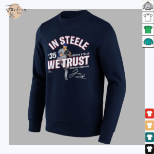 In Steele We Trust Justin Steele Chicago Baseball MLBPA T Shirt