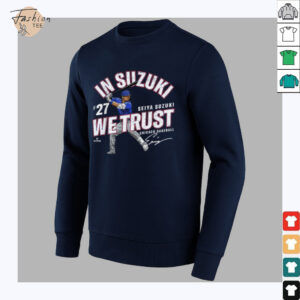 In Suzuki We Trust Seiya Suzuki Chicago Baseball MLBPA T Shirt