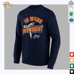 In Webb We Trust Logan Webb San Francisco Baseball MLBPA T Shirt