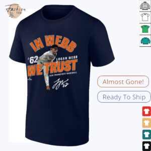 In Webb We Trust Logan Webb San Francisco Baseball MLBPA T Shirt