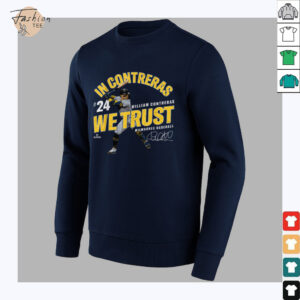 In William Contreras We Trust Milwaukee Baseball MLBPA T Shirt