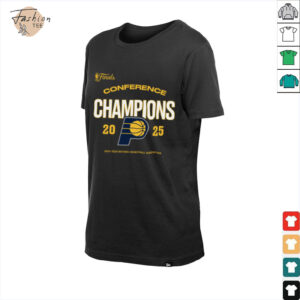 Indiana Pacers 2025 Eastern Conference Champions Roster T Shirt Fanatics Buzzer Beater Edition