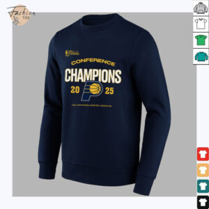 Indiana Pacers 2025 Eastern Conference Champions Roster T Shirt Fanatics Buzzer Beater Edition