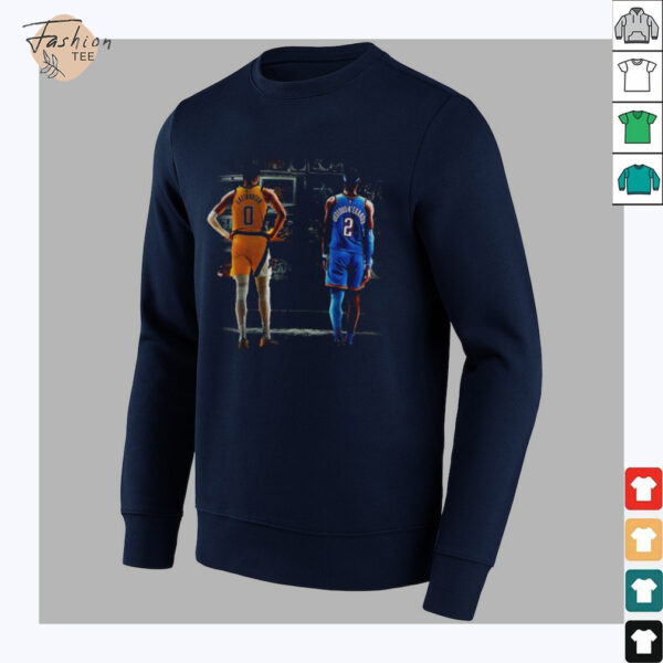 Indiana Pacers Vs Oklahoma City Thunder Goats Haliburton vs SGA NBA Finals shirt