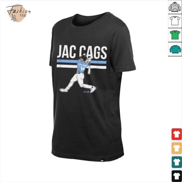 Jac Caglianone   Slugger Swing   Kansas City Baseball T Shirt