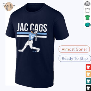 Jac Caglianone Slugger Swing Kansas City Baseball T Shirt