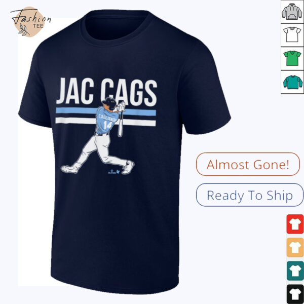 Jac Caglianone   Slugger Swing   Kansas City Baseball T Shirt