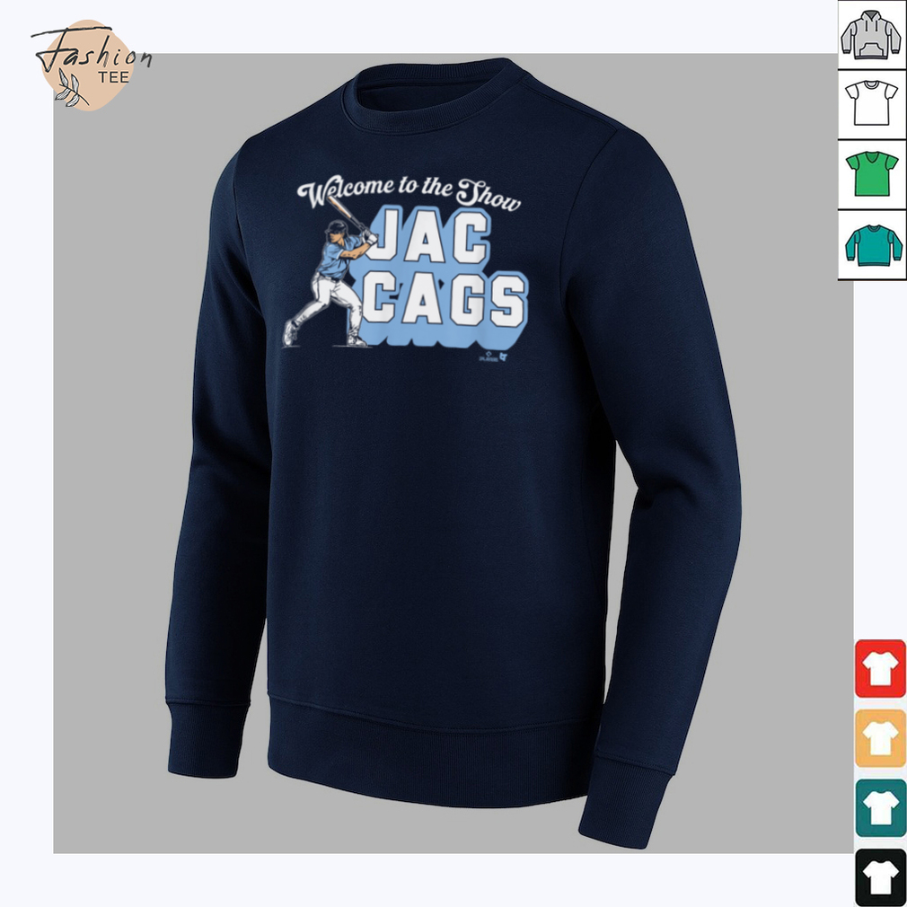 Jac Caglianone Welcome to The Show Jac Cags KC Baseball T Shirt Jac Caglianone Welcome to The Show Jac Cags KC Baseball T Shirt