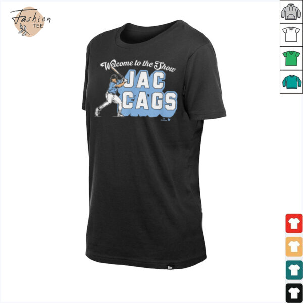 Jac Caglianone   Welcome to The Show Jac Cags   KC Baseball T Shirt