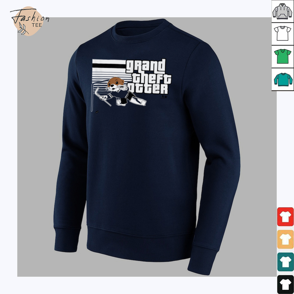 Jake Oettinger Grand Theft Otter Dallas Hockey T Shirt Jake Oettinger Grand Theft Otter Dallas Hockey T Shirt