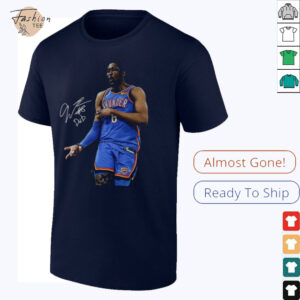 Jalen Williams Okc Thunder #8 Signature Shirt