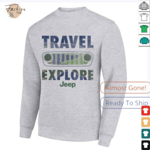 Jeep June Travel Explore Officially Licensed T Shirt