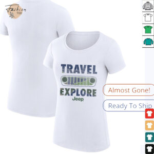 Jeep June Travel Explore Officially Licensed T Shirt
