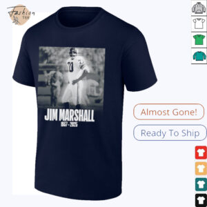 Jim Marshall 1937 2025 shirt