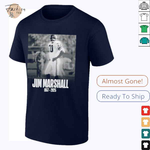 Jim Marshall 1937 2025 shirt