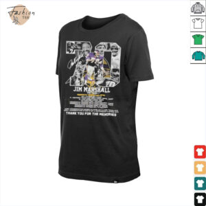 Jim Marshall Minnesota Vikings 1937 2025 Thank You For The Memories T shirts