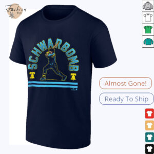 Kyle Schwarber_ Schwarbombs Philly City Edition T Shirt