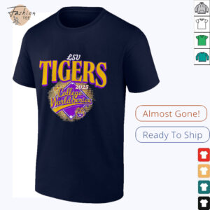 LSU Baseball 2025 College World Series shirt