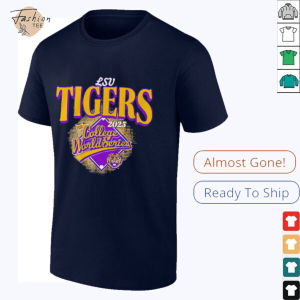 LSU Baseball 2025 College World Series shirt