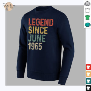 Legend 1965 60th Birthday Gifts for Men Women 60 Year Old T Shirt