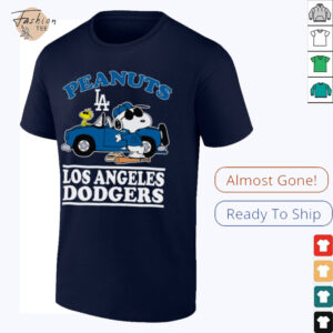 Los Angeles Dodgers Peanuts Snoopy Shirt