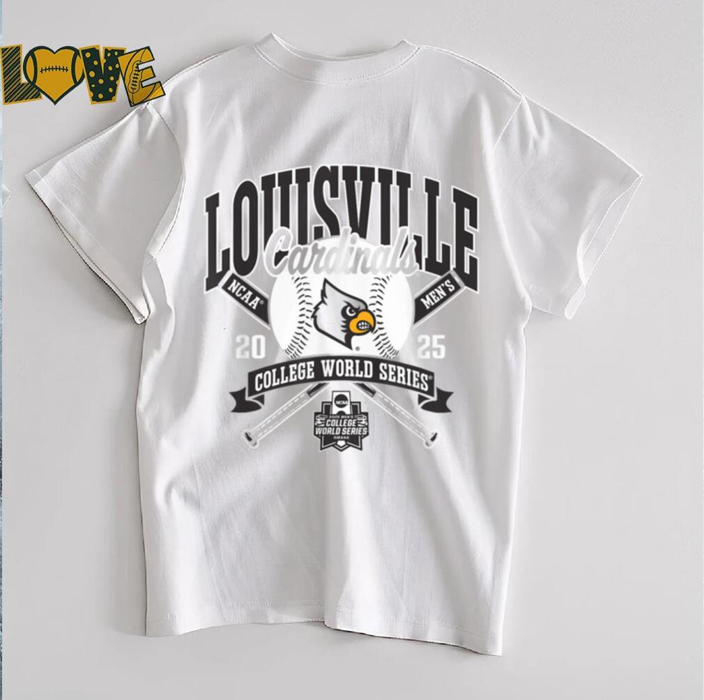 Louisville Cardinals College World Series 2025 Baseball Red T Shirt Louisville Cardinals College World Series 2025 Baseball Red T Shirt