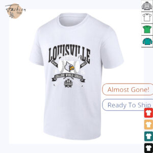 Louisville Cardinals College World Series 2025 Baseball Red T Shirt