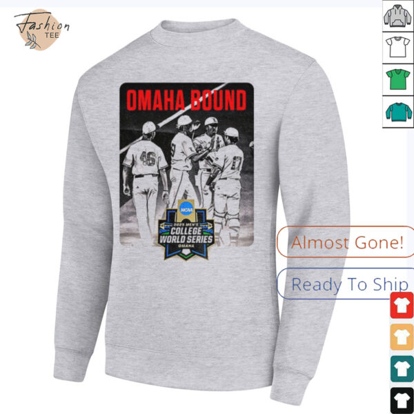 Louisville Cardinals Omaha Bound NCAA 2025 Men’s College World Series shirt