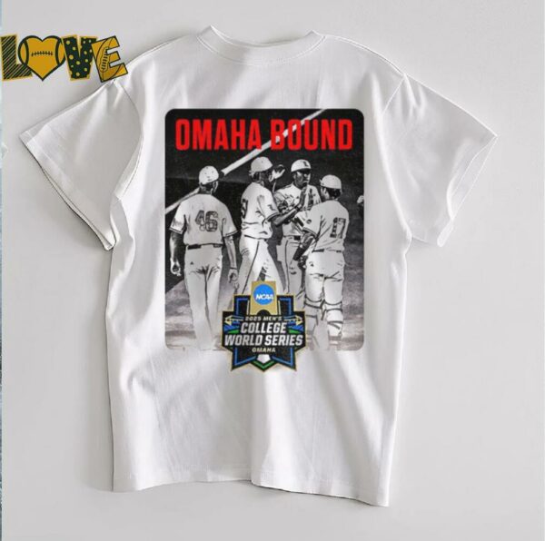 Louisville Cardinals Omaha Bound NCAA 2025 Men’s College World Series shirt