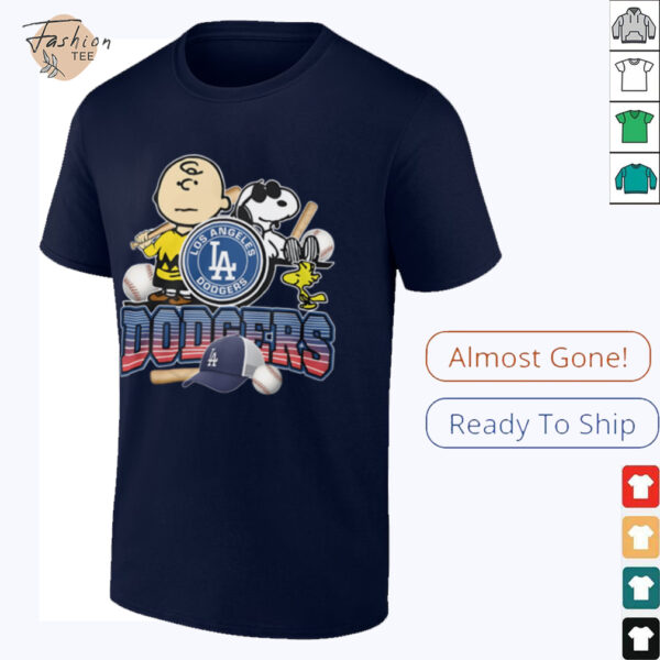 MLB Los Angeles Dodgers x Peanuts 2025 T Shirt