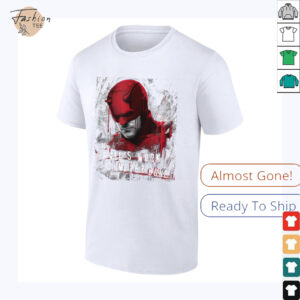 Marvel Daredevil Born Again The Devil’s Work Is Never Done T Shirt
