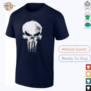 Marvel Daredevil Born Again The Punisher Grunge Style Skull T Shirt