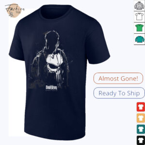Marvel Daredevil Born Again The Punisher Silhouette T Shirt