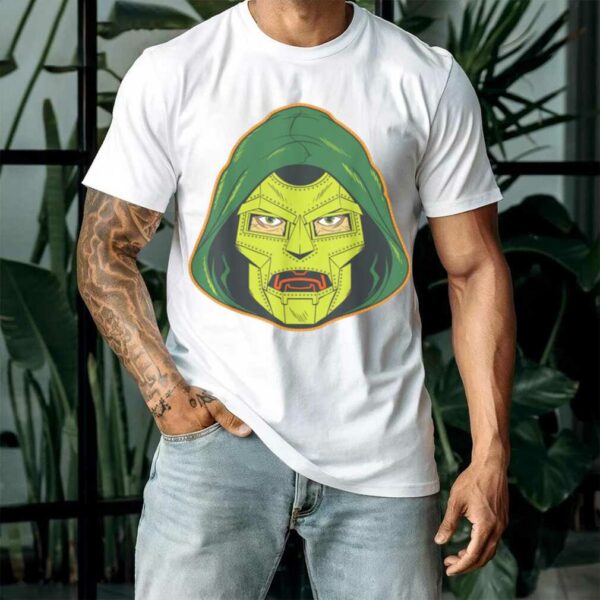 Marvel Doctor Doom Halloween Retro Vintage Mask Costume T Shirt