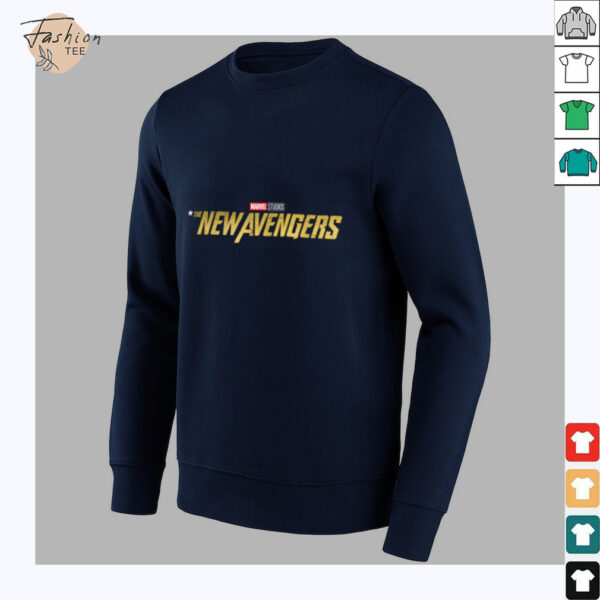 Marvel Studios Thunderbolts _The New Avengers_ Logo Spoiler T Shirt