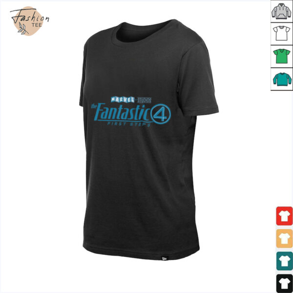 Marvel The Fantastic Four_ First Steps Official Movie Logo T Shirt