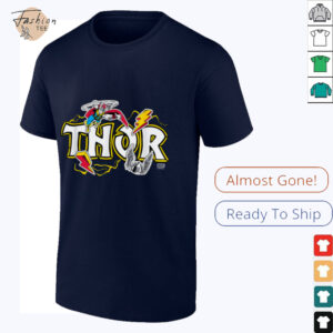 Marvel Thor Dimensional Sticker Motive T Shirt