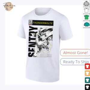 Marvel Thunderbolts Robert Reynolds Sentry Sketch Poster T Shirt