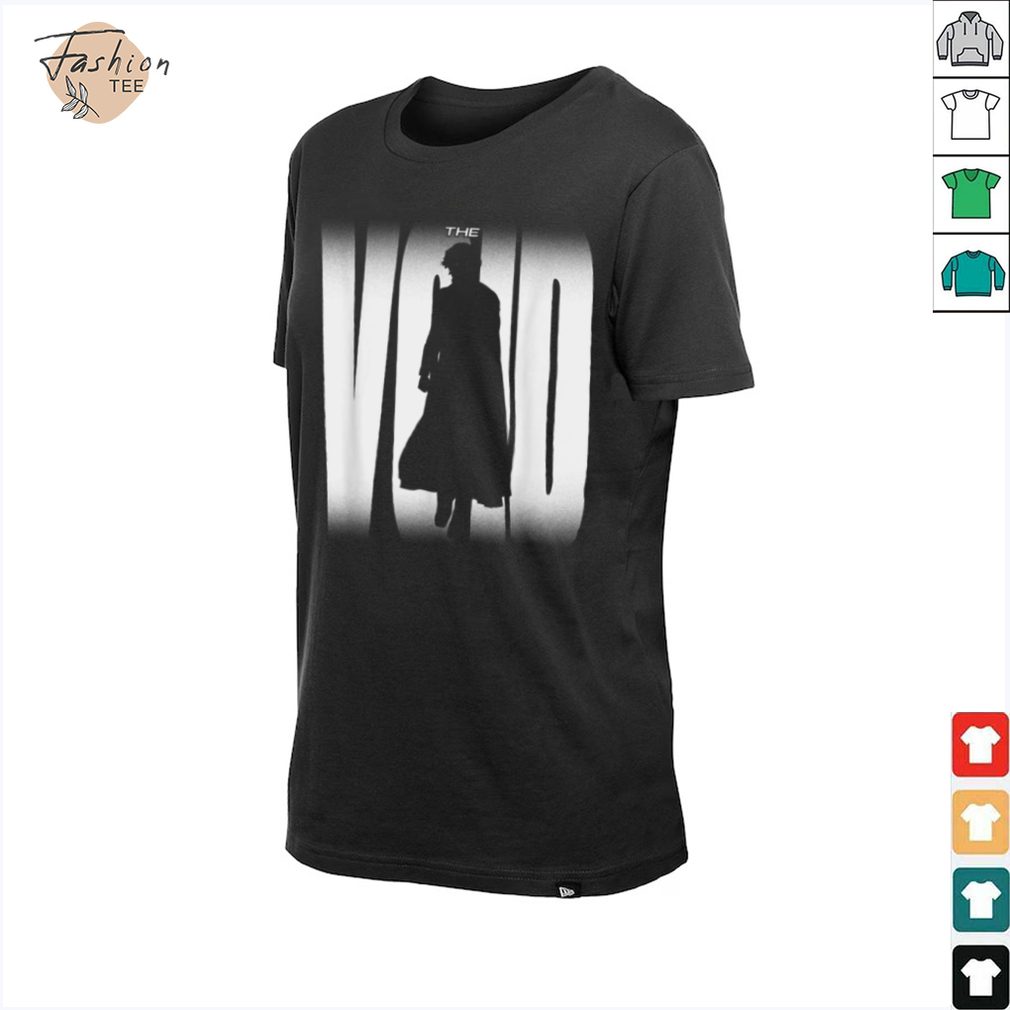 Marvel Thunderbolts The Void Creepy Silhouette Logo T Shirt - Back View
