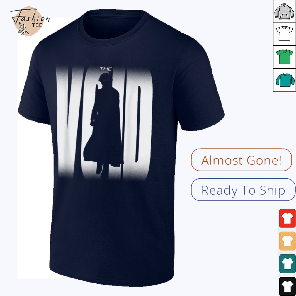Marvel Thunderbolts The Void Creepy Silhouette Logo T Shirt - Lifestyle Shot