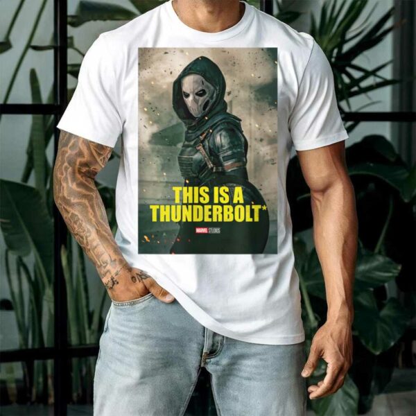 Marvel Thunderbolts This Is A Thunderbolt Taskmaster T Shirt