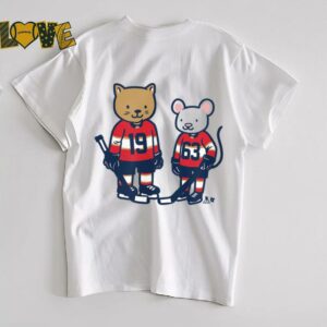 Matthew Tkachuk & Brad Marchand   Cat & Rat   Florida Hockey T Shirt