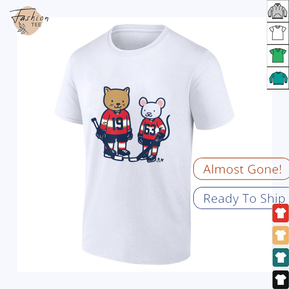 Matthew Tkachuk & Brad Marchand Cat & Rat Florida Hockey T Shirt Matthew Tkachuk & Brad Marchand Cat & Rat Florida Hockey T Shirt