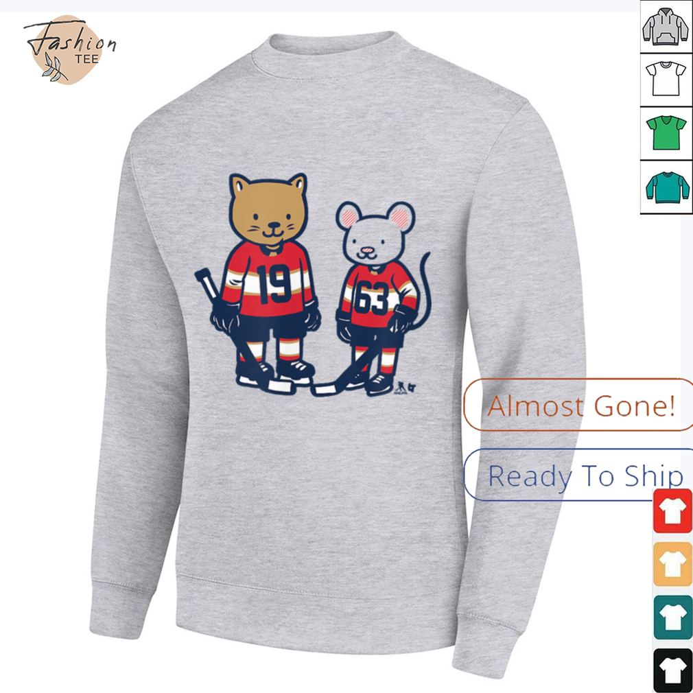 Matthew Tkachuk & Brad Marchand Cat & Rat Florida Hockey T Shirt Matthew Tkachuk & Brad Marchand Cat & Rat Florida Hockey T Shirt